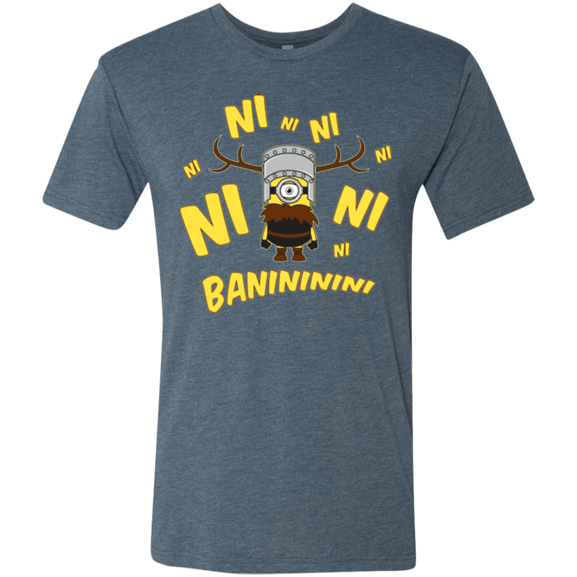 T-Shirts Indigo / Small Baninini Men's Triblend T-Shirt