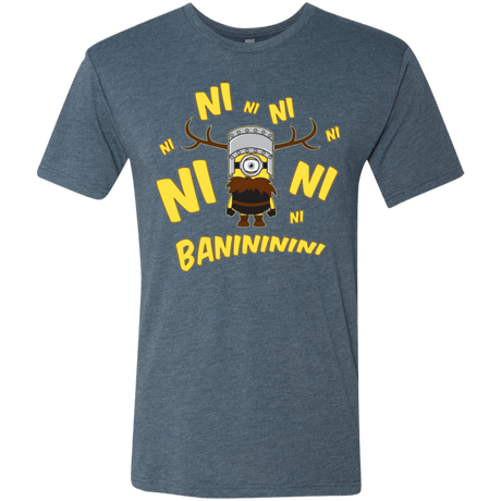 T-Shirts Indigo / Small Baninini Men's Triblend T-Shirt