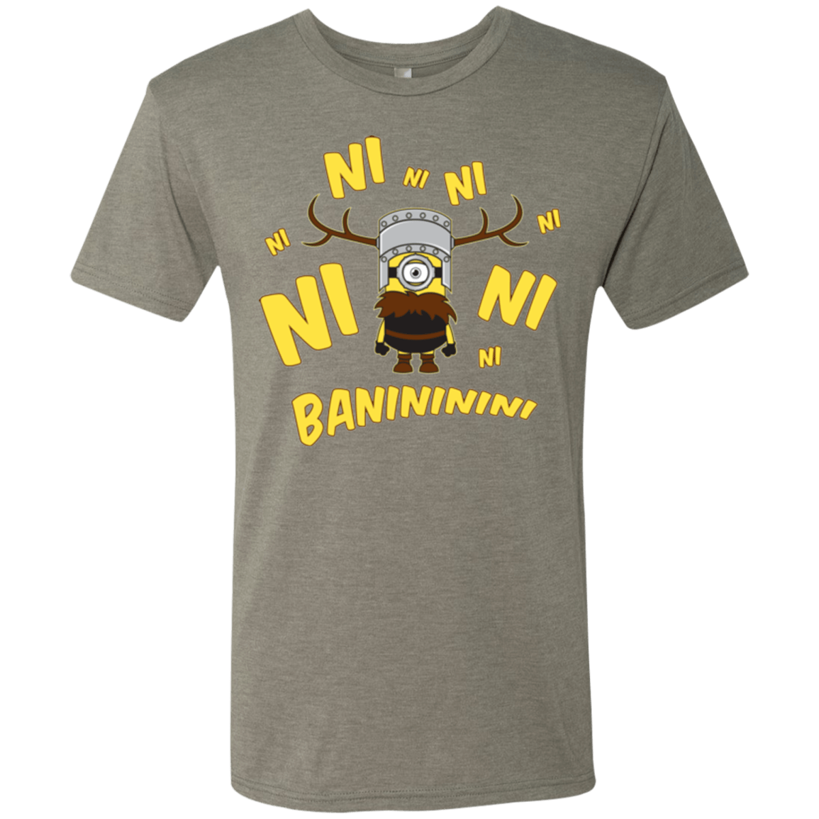 T-Shirts Venetian Grey / Small Baninini Men's Triblend T-Shirt