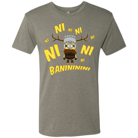 T-Shirts Venetian Grey / Small Baninini Men's Triblend T-Shirt