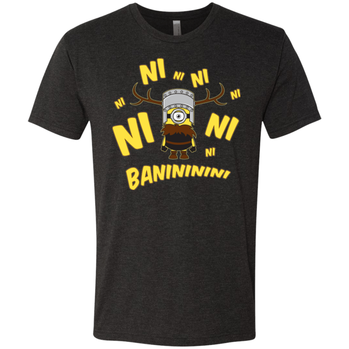 T-Shirts Vintage Black / Small Baninini Men's Triblend T-Shirt