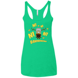 T-Shirts Envy / X-Small Baninini Women's Triblend Racerback Tank