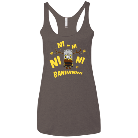 T-Shirts Macchiato / X-Small Baninini Women's Triblend Racerback Tank