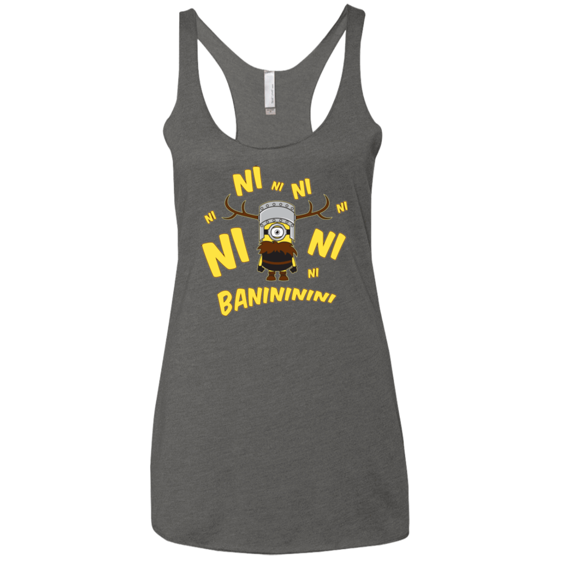 T-Shirts Premium Heather / X-Small Baninini Women's Triblend Racerback Tank