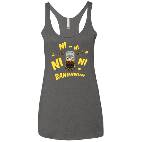 T-Shirts Premium Heather / X-Small Baninini Women's Triblend Racerback Tank