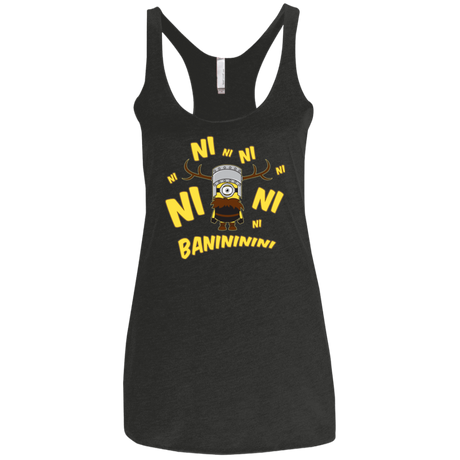 T-Shirts Vintage Black / X-Small Baninini Women's Triblend Racerback Tank