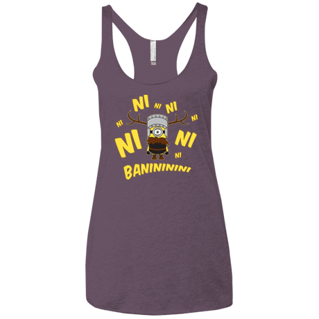T-Shirts Vintage Purple / X-Small Baninini Women's Triblend Racerback Tank