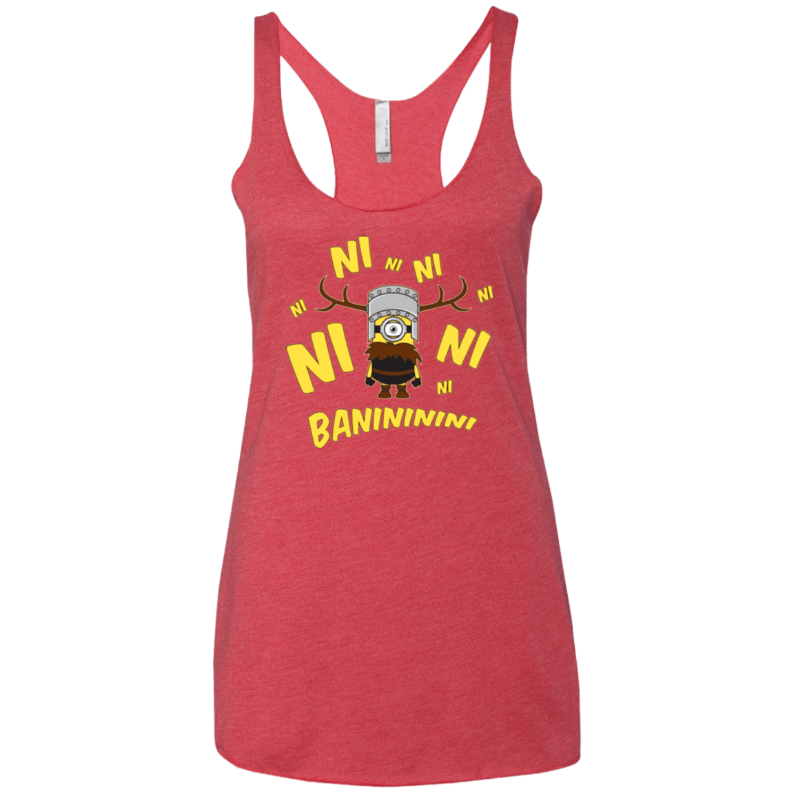 T-Shirts Vintage Red / X-Small Baninini Women's Triblend Racerback Tank
