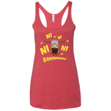 T-Shirts Vintage Red / X-Small Baninini Women's Triblend Racerback Tank