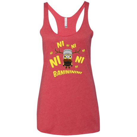T-Shirts Vintage Red / X-Small Baninini Women's Triblend Racerback Tank