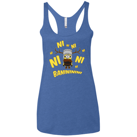T-Shirts Vintage Royal / X-Small Baninini Women's Triblend Racerback Tank