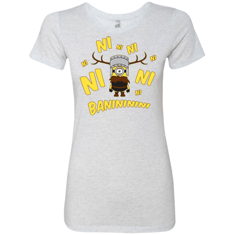 T-Shirts Heather White / Small Baninini Women's Triblend T-Shirt
