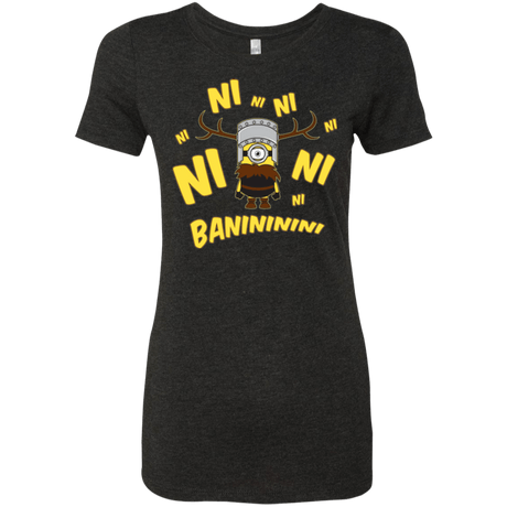 T-Shirts Vintage Black / Small Baninini Women's Triblend T-Shirt