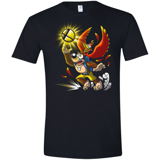 T-Shirts Black / X-Small Banjo in Smash Men's Semi-Fitted Softstyle