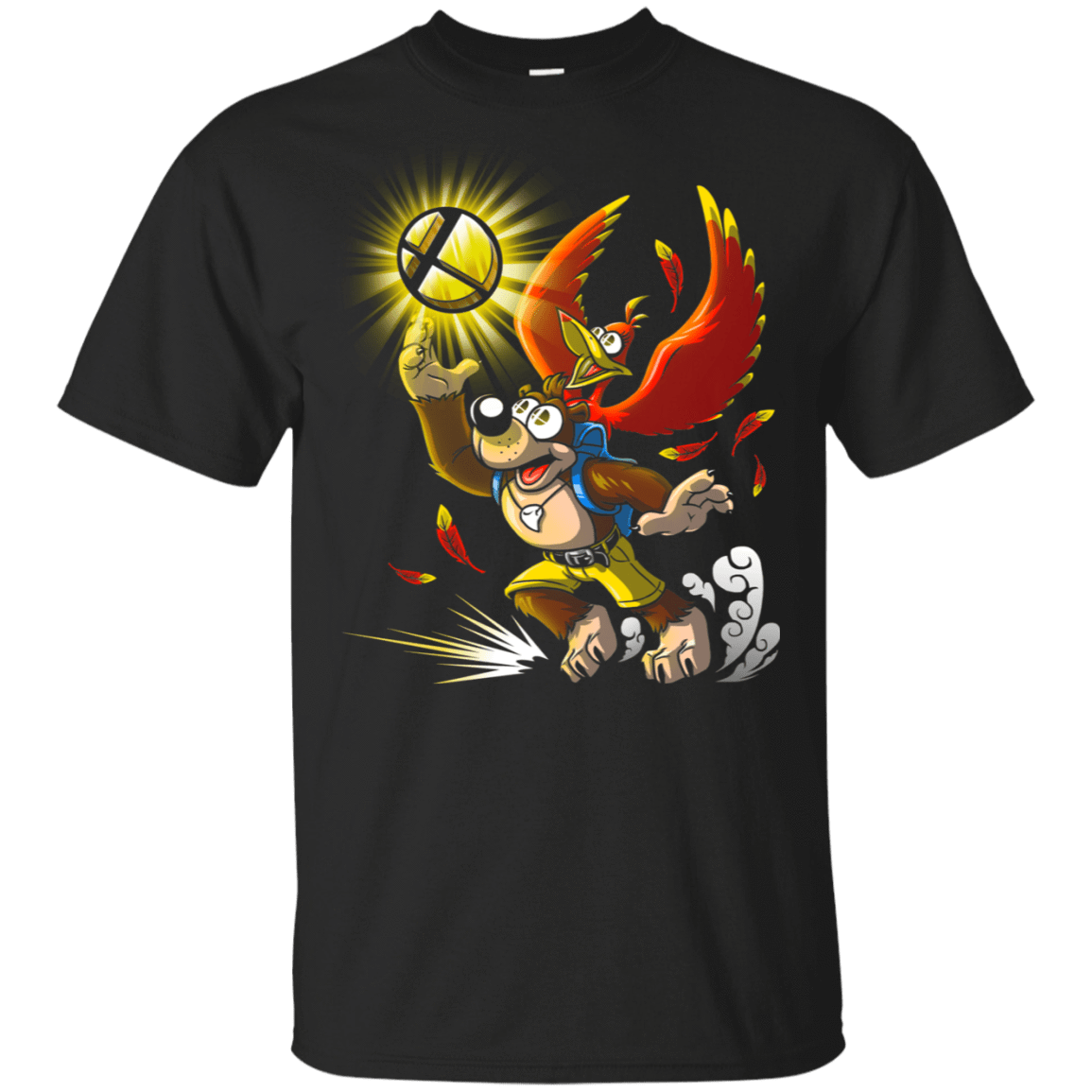 T-Shirts Black / S Banjo in Smash T-Shirt