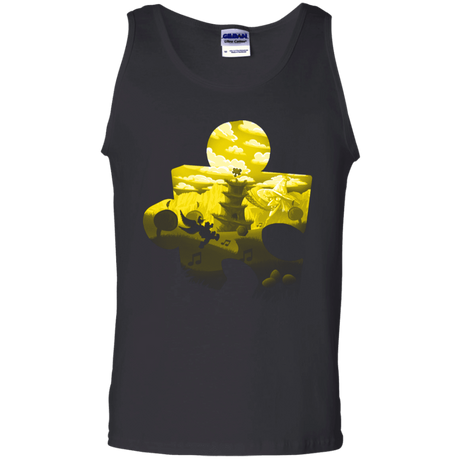 T-Shirts Black / S Banjo Kazooie Silhouette Men's Tank Top