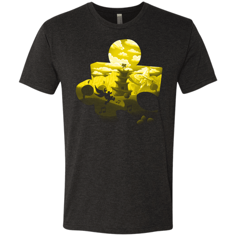 T-Shirts Vintage Black / S Banjo Kazooie Silhouette Men's Triblend T-Shirt