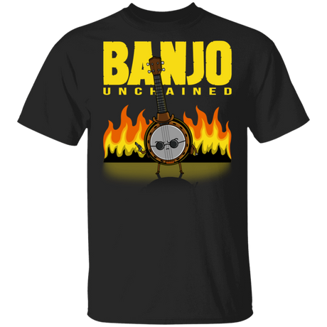 T-Shirts Black / S Banjo Unchained T-Shirt