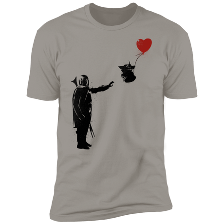 T-Shirts Light Grey / S Banksy Baby Yoda Men's Premium T-Shirt