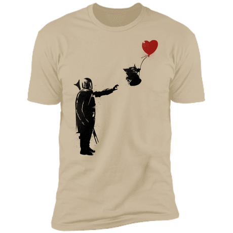 T-Shirts Sand / S Banksy Baby Yoda Men's Premium T-Shirt