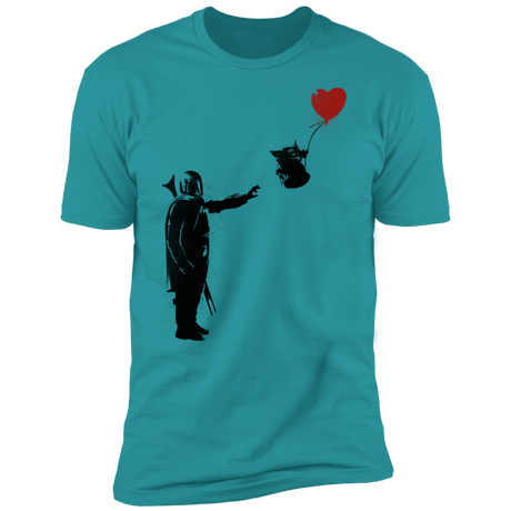 T-Shirts Tahiti Blue / S Banksy Baby Yoda Men's Premium T-Shirt