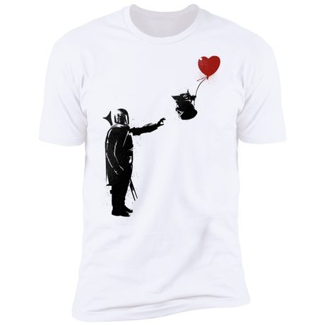 T-Shirts White / S Banksy Baby Yoda Men's Premium T-Shirt