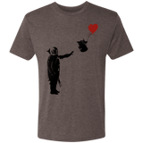 Banksy Baby Yoda Men's Triblend T-Shirt