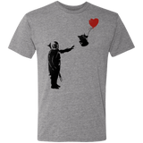 Banksy Baby Yoda Men's Triblend T-Shirt