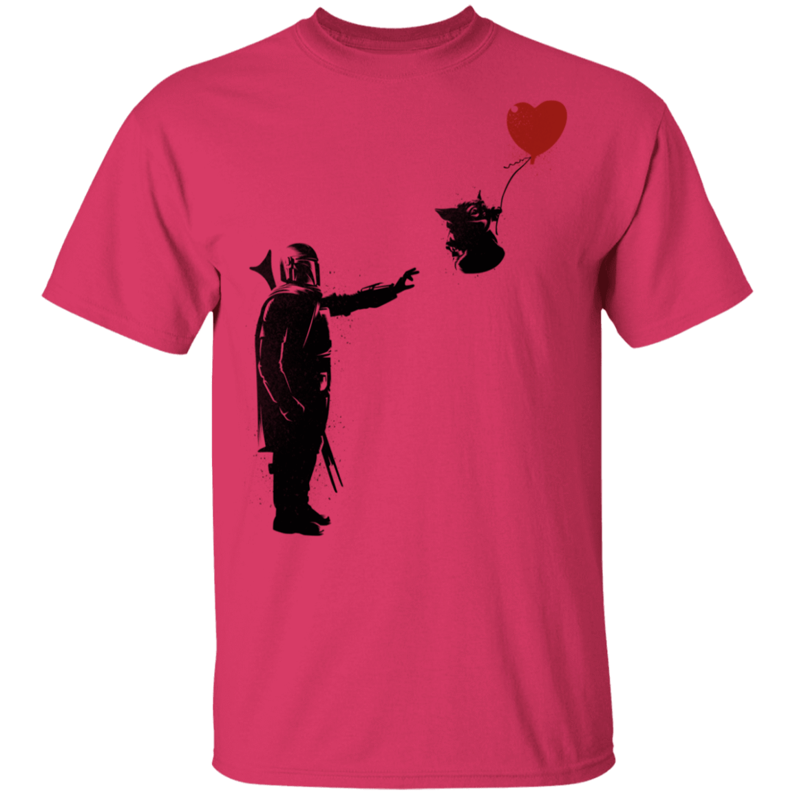 T-Shirts Heliconia / S Banksy Baby Yoda T-Shirt