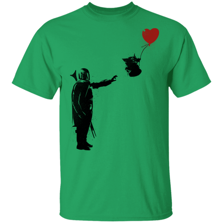 T-Shirts Irish Green / S Banksy Baby Yoda T-Shirt