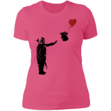T-Shirts Hot Pink / S Banksy Baby Yoda Women's Premium T-Shirt