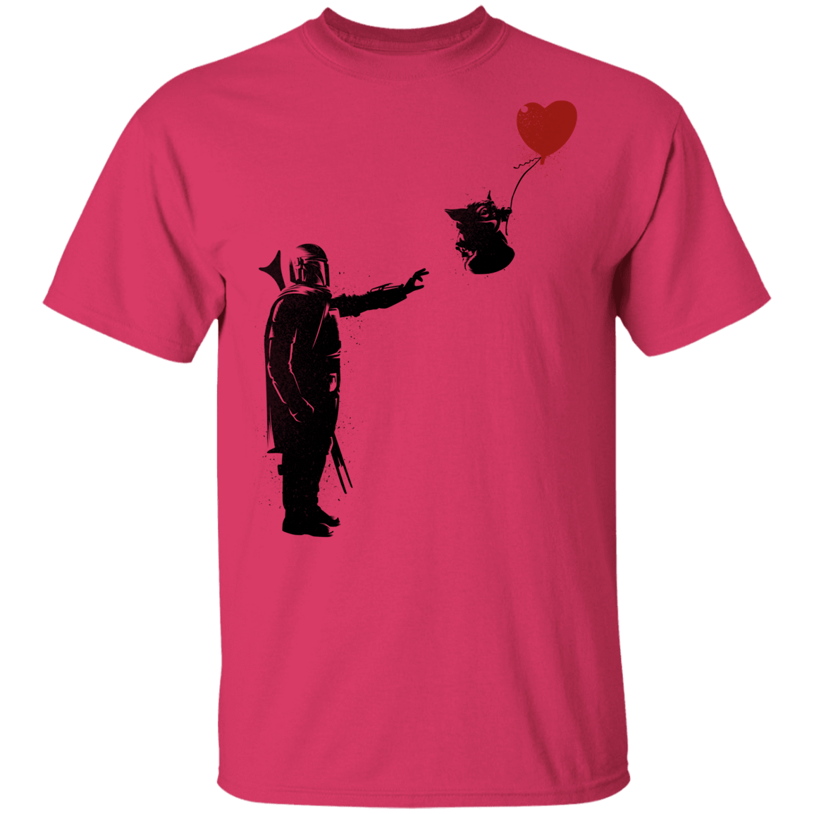 T-Shirts Heliconia / YXS Banksy Baby Yoda Youth T-Shirt