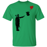 T-Shirts Irish Green / YXS Banksy Baby Yoda Youth T-Shirt