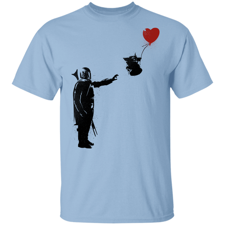T-Shirts Light Blue / YXS Banksy Baby Yoda Youth T-Shirt