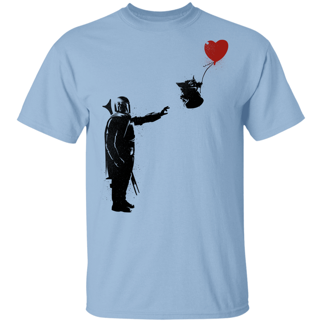 T-Shirts Light Blue / YXS Banksy Baby Yoda Youth T-Shirt