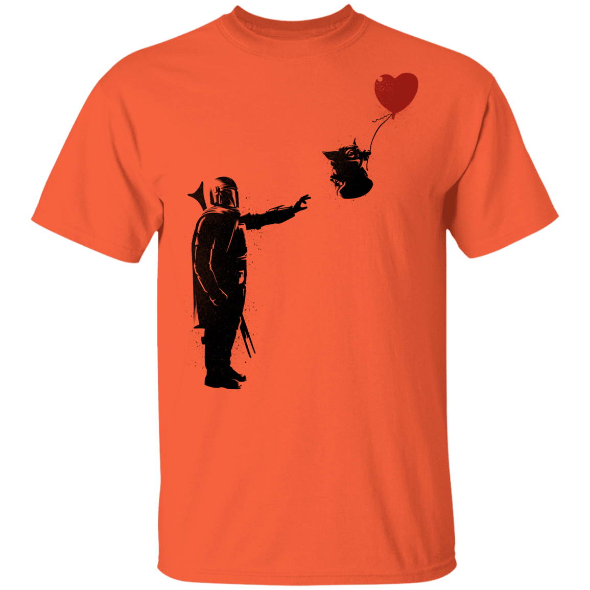 T-Shirts Orange / YXS Banksy Baby Yoda Youth T-Shirt