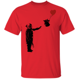 T-Shirts Red / YXS Banksy Baby Yoda Youth T-Shirt