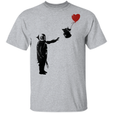 T-Shirts Sport Grey / YXS Banksy Baby Yoda Youth T-Shirt