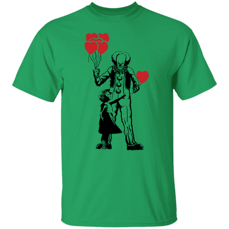 T-Shirts Irish Green / S Banksy Balloon T-Shirt