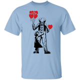 T-Shirts Light Blue / YXS Banksy Balloon Youth T-Shirt