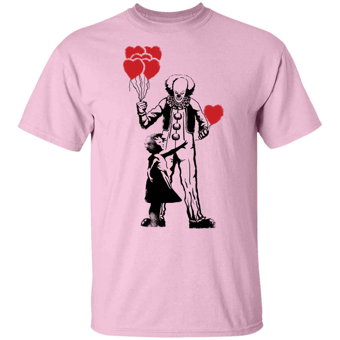 T-Shirts Light Pink / YXS Banksy Balloon Youth T-Shirt