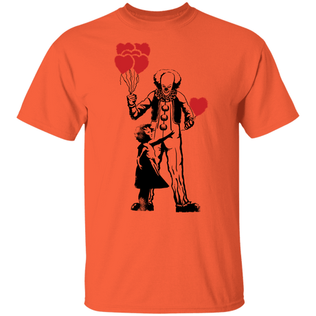 T-Shirts Orange / YXS Banksy Balloon Youth T-Shirt