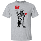 T-Shirts Sport Grey / YXS Banksy Balloon Youth T-Shirt