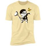 T-Shirts Banana Cream / S Banksy Crossing Men's Premium T-Shirt