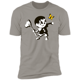 T-Shirts Light Grey / S Banksy Crossing Men's Premium T-Shirt