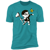 T-Shirts Tahiti Blue / S Banksy Crossing Men's Premium T-Shirt