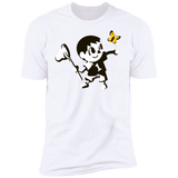 T-Shirts White / S Banksy Crossing Men's Premium T-Shirt