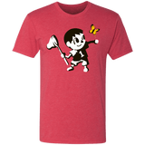 T-Shirts Vintage Red / S Banksy Crossing Men's Triblend T-Shirt