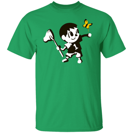 T-Shirts Irish Green / S Banksy Crossing T-Shirt