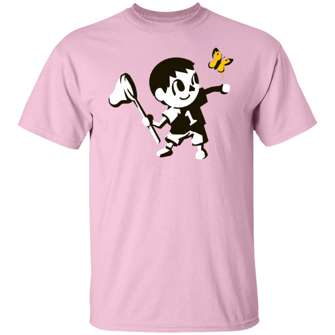 T-Shirts Light Pink / S Banksy Crossing T-Shirt